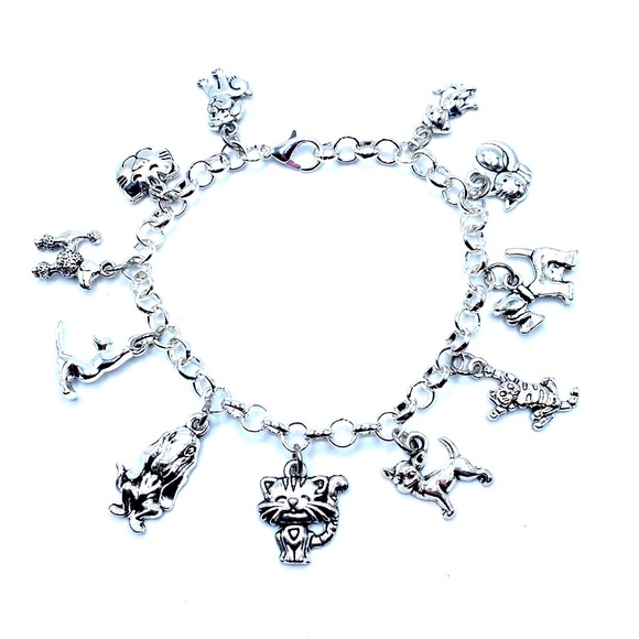 Cats And Dogs Charm Bracelet - Picture 1 of 8